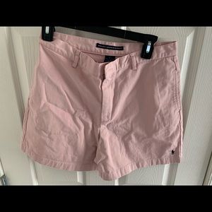 Pink cotton shorts